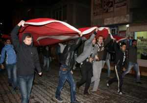 Pasinler'de milli tepki